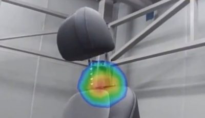 Noise source detection on Automotive seat using the SMI Acoustic Camera