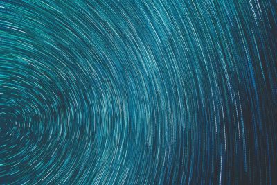 Space lines blurred