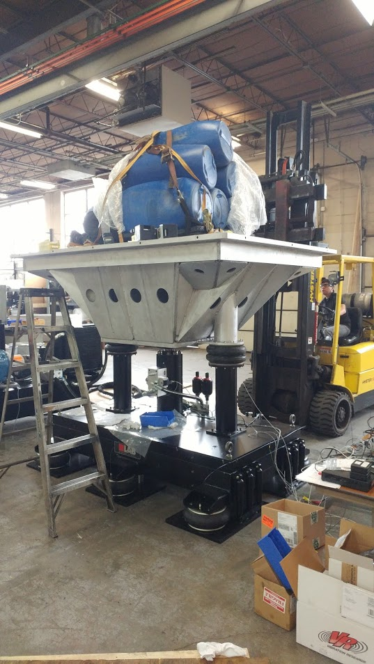 L.A.B Hydraulic Vibration System 1.8 x 2.0 m Vertical Expander THP