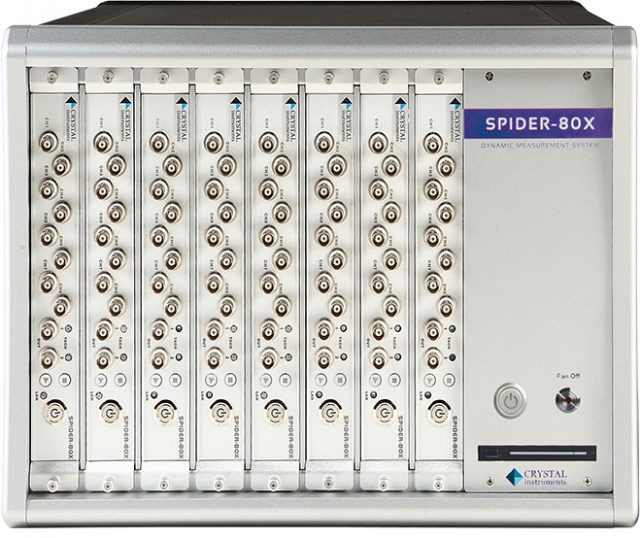 Spider-80X High Channel Vibration Controller