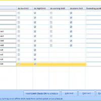 Alarms and Limits Configuration